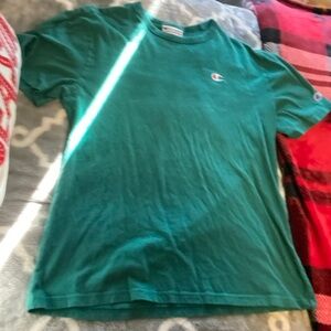 Emerald green champion tshirt
